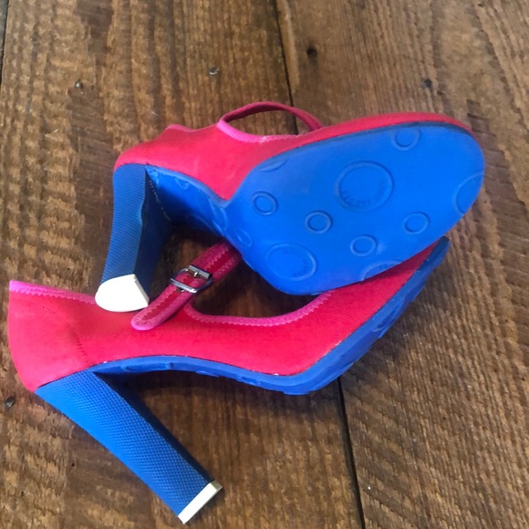 Marc Jacobs Color block canvas heels - Picture 5 of 6